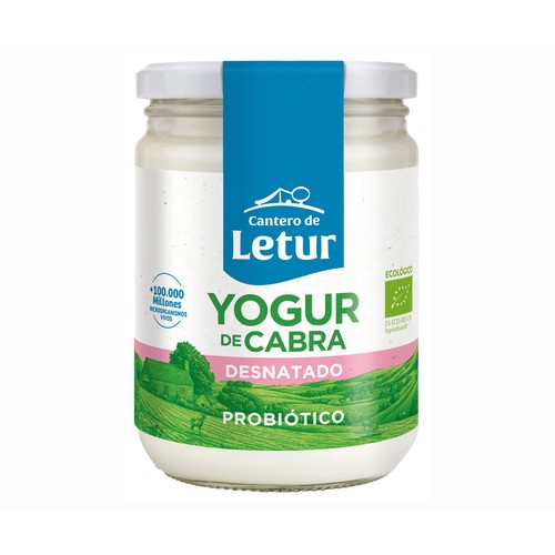 Imagen de Yogur de cabra ecológico CANTERO DE LETUR 420 gr.