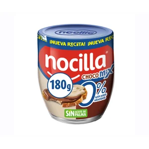 NOCILLA Crema de cacaco y leche con avellanas sin azúcares añadidos 180 g.
