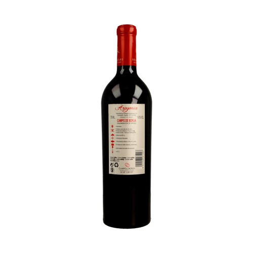 ARAGONIA  Vino tinto con D.O. Campo de Borja ARAGONIA botella de 75 cl.