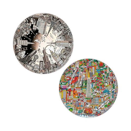 BORRAS 3 Round 3D Puzzle +8 años