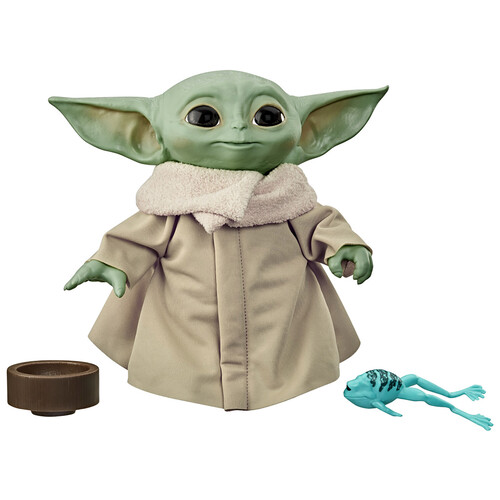 Star Wars Baby Yoda Peluche Con Sonidos +3 Años