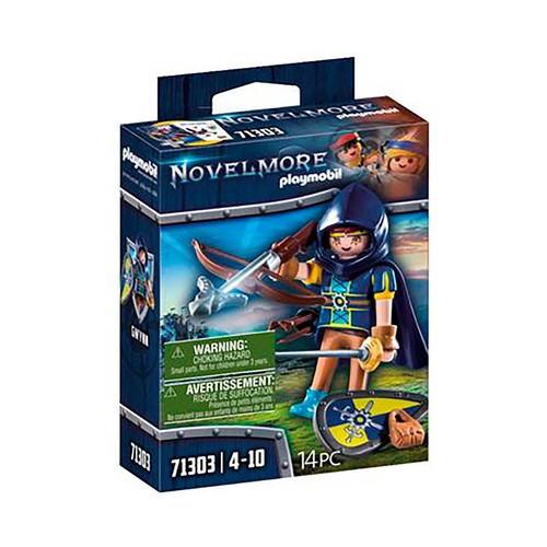 PLAYMOBIL Novelmore Gwynn con equipo de combate