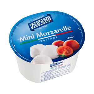 ZANETTI Perlas de mozzarella 125 g.