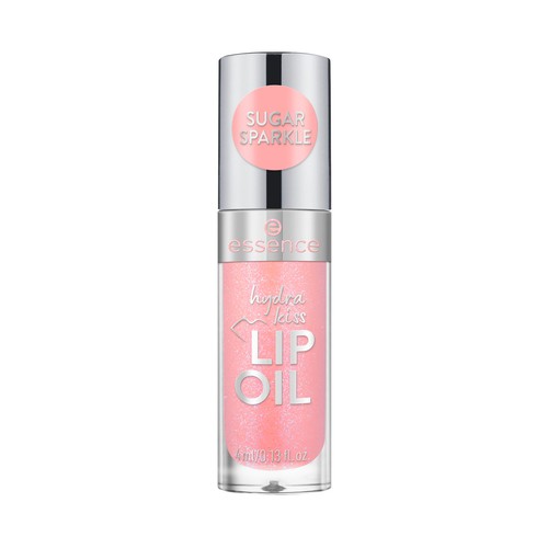 ESSENCE Hydra kiss tono 10 Sugar sparkle rosa Aceite de labios.