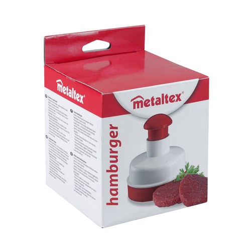 Molde para hamburguesas METALTEX.