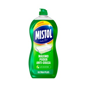 Imagen de MISTOL Ultra plus Detergente concentrado lavavajillas a mano 950 ml.