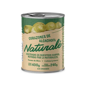 NATURALE Corazones de alcachofa 6/8 uds  -  240g