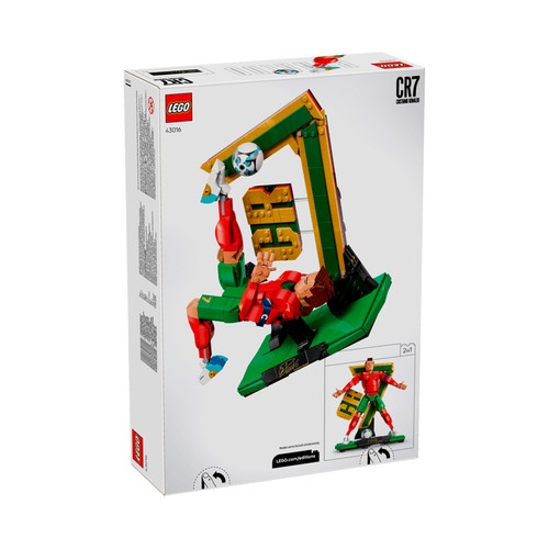 LEGO Editions. 43016, Cristiano Ronaldo: Leyenda del Fútbol.
