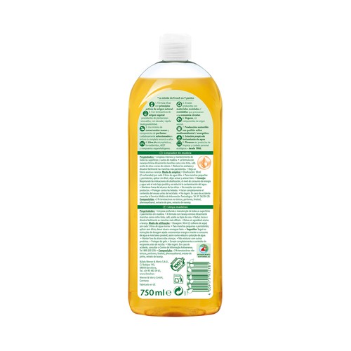 FROSCH Limpiador para madera - 750ml.