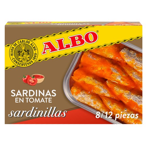 ALBO Sardinilla en tomate 105 g.