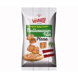 VELARTE Snack de pan sabor pizza 80 g.