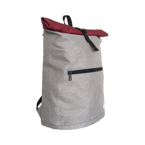 Bolsa de viaje con capacidad para 20L de color gris, AIRPORT ALCAMPO.