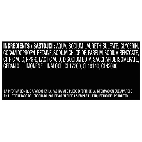 AXE Dark temptation Gel para hombre (3 en 1), con acción relajante y aroma a chocolate negro 250 ml.