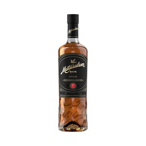 Ron dorado solera 7 años, elaborado en República Dominicana botella 70 cl.