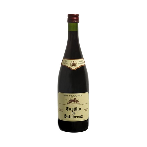 CASTILLO DE SALOBREÑA Bebida refrescante sin alcohol sabor manzana 1 l.