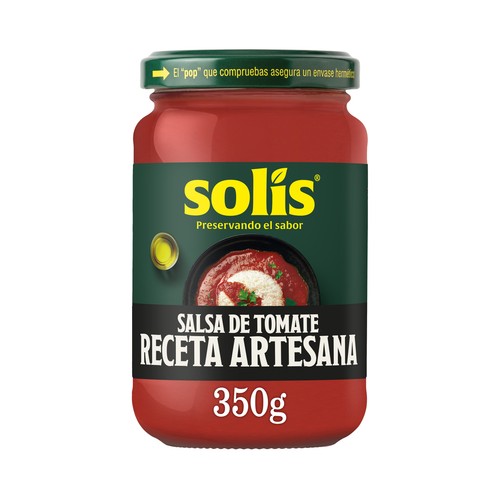 SOLIS Salsa de tomate receta artesana bote 350 g.
