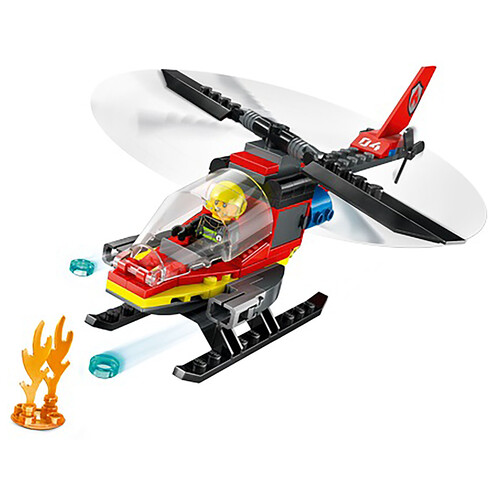 LEGO City Fire helicóptero de rescate de bomberos 60411.