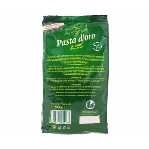 SAM MILLS Pasta Penne rigate, pasta sin gluten SAM MILLS, 500 g.