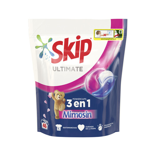 SKIP Mimosin Ultimate Detergente en cápsulas fragancia 46 lav.