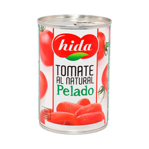Imagen de HIDA Tomate entero pelado lata de 240 g.