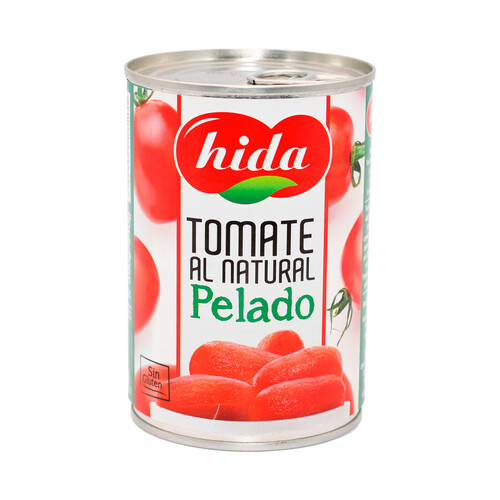 HIDA Tomate entero pelado lata de 240 g.