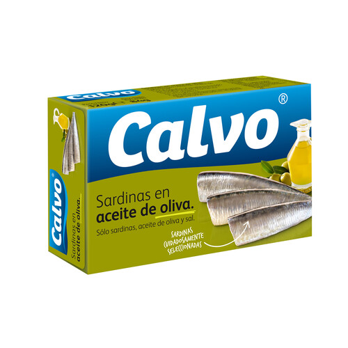 CALVO Sardinas en aceite de oliva 84 g.