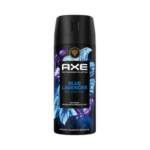 AXE Blue lavender Desodorante en spray para hombre, frescor hasta 72 horas 150 ml.