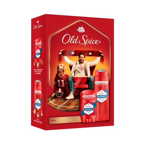 OLD SPICE Whitewater Estuche con productos para la higiene masculina.