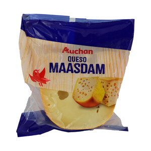 Imagen de AUCHAN Queso maasdam cuña 400 g. Producto Alcampo