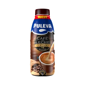 PULEVA Bebida de café (cortado) con leche, enriquecida con vitaminas A y D Selección 1 l.