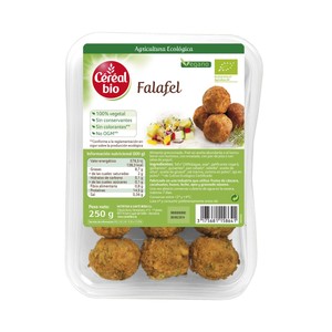 NATURECOR Falafel tradicional con Tofu Biológico NATURECOR 250 g.