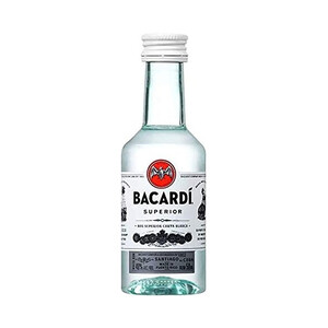 Imagen de BACARDI Carta blanca Ron blanco de calidad superior botella 5 cl.