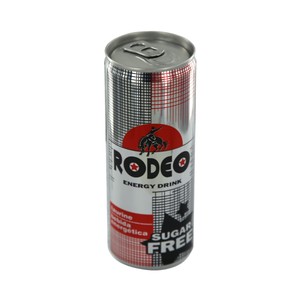 RODEO Bebida energética sin azúcar lata 25 cl.