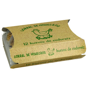 Imagen de MONEGROS Huevos de codorniz frescos 12 uds.