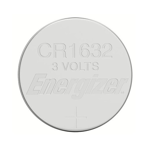 Pila de botón de litio CR1632, 3V, ENERGIZER.