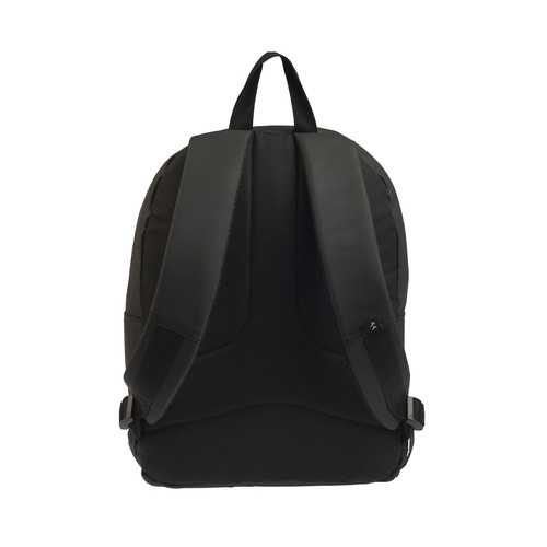 Mochila 1 compartimento laminated color negro . SNC