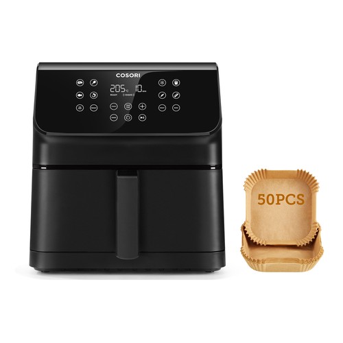 Freidora de aire 6,2L COSORI Premium II Chef Edition KOSP0028EUN, 1700W, 12 programas, color negro.