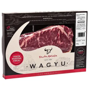Lomo bajo de vacuno raza Wagyu SANTA ROSALIA 200 g.