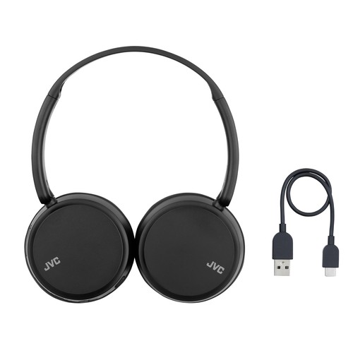 Auriculares bluetooth tipo diadema JVC HA-S36W-BU BLUETOOTH, color negro..
