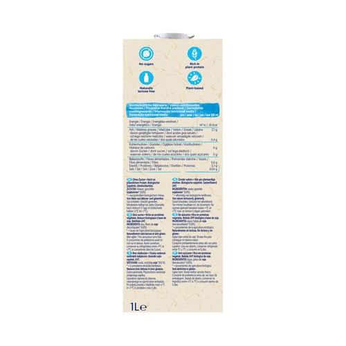 ALPRO Bio Bebida vegetal ecológica de soja, sin azúcares 1 l.