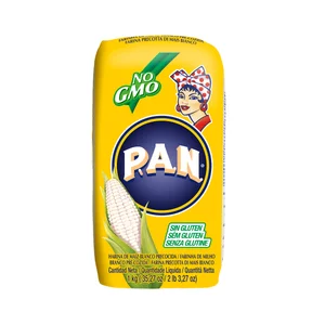 P.A.N Harina de maíz blanco recocida 1 kg.