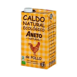 ANETO Natural Caldo de pollo ecológico 1 l.