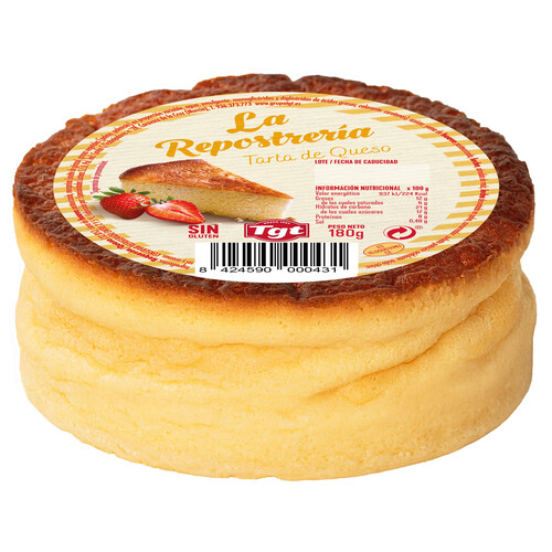 TIO RESTI Tarta de queso TIO RESTI 200 g.