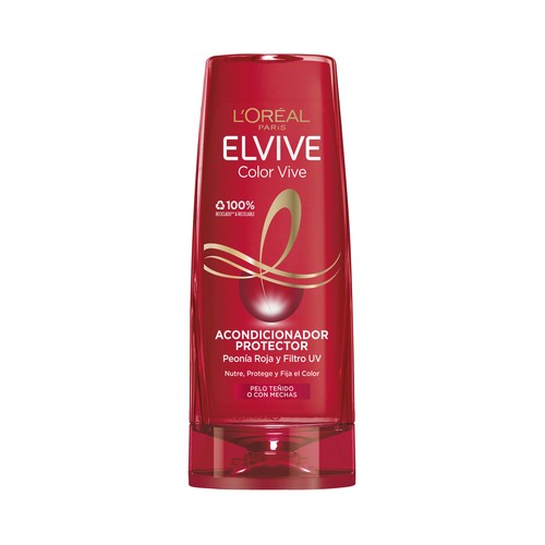 ELVIVE Acondicionador protector para cabellos teñidos o con mechas ELVIVE Color Vive 300 ml.