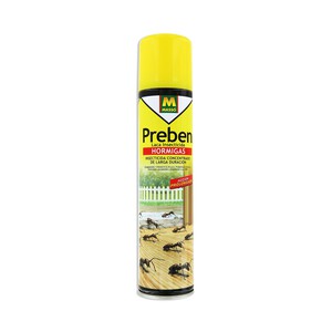 Spray de 300 mililitros de laca insecticida hormigas MASSÓ GARDEN Preben.