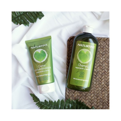 NATURTINT Champú reparación y fuerza para cabellos dañados o débiles NATURTINT 330 ml.