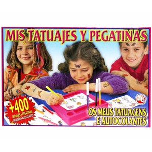 Centro de creación de tatuajes y pegatinas FALOMIR JUEGOS.