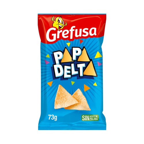 GREFUSA Snack de patata Papadelta Original, bolsa 73 gr.
