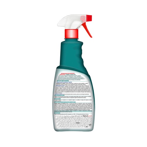 DISICLIN Limpiador multiusos desinfectante spray 750 ml.