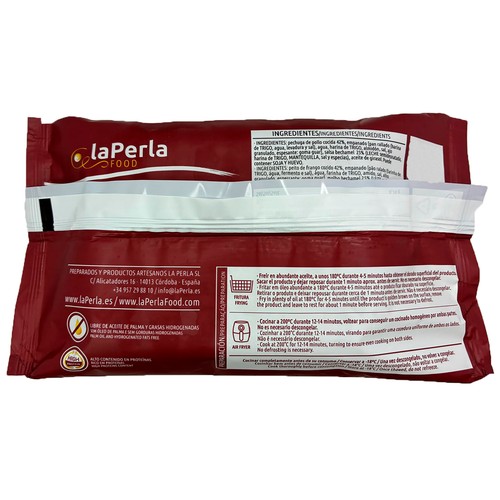 LA PERLA Pechuga villaroy congelada 400 g.